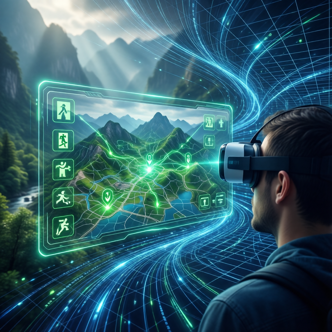 VR全景导览革新景区安全：沉浸式宣传与智能应急指引新范式