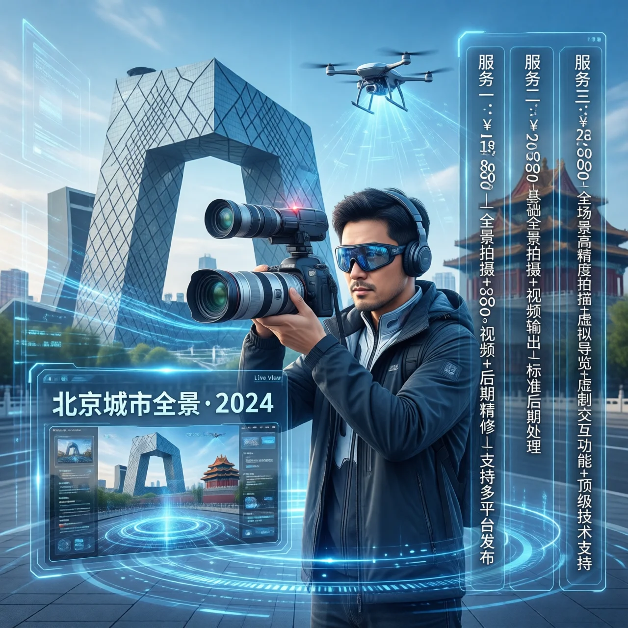 北京VR全景拍摄公司哪家好?2024年服务与价格全对比
