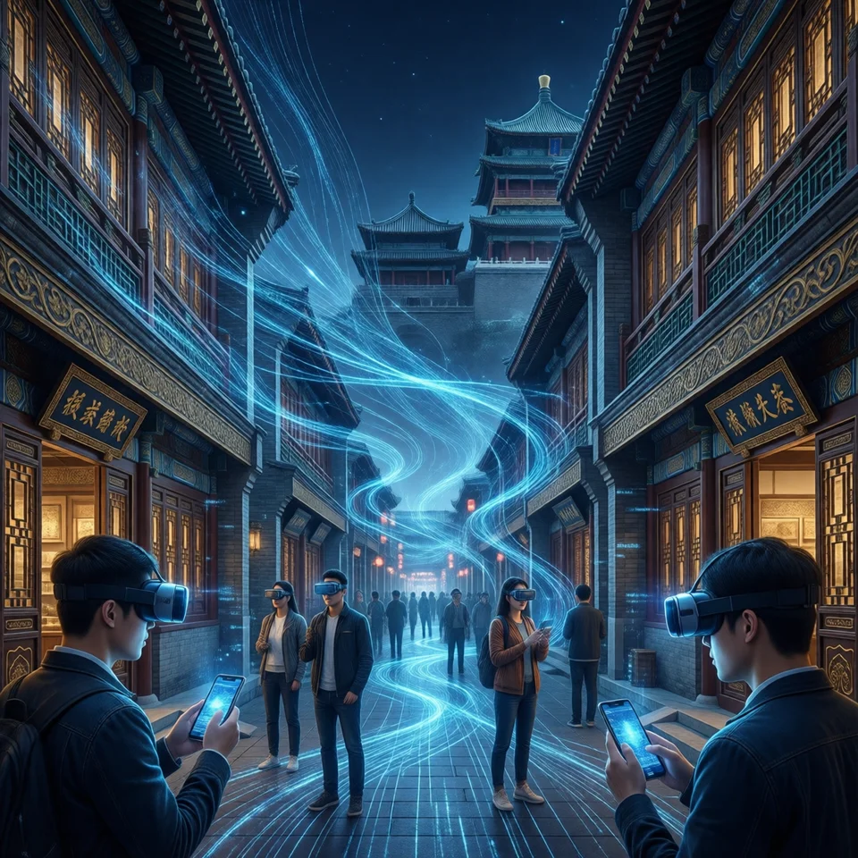 北京东城区VR全景商业空间：老字号品牌数字化焕新新引擎