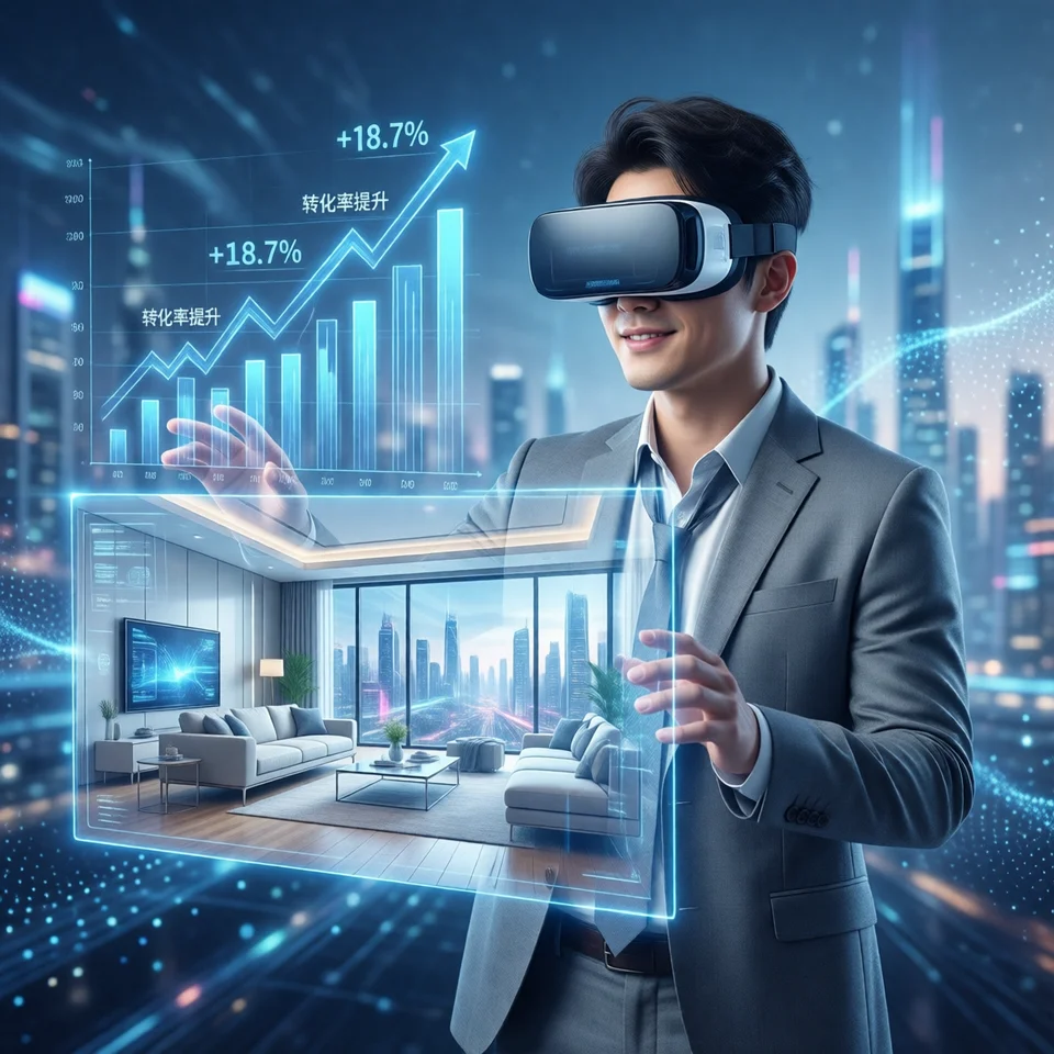 VR全景看房如何提升房产销售转化率？实战案例与数据解析
