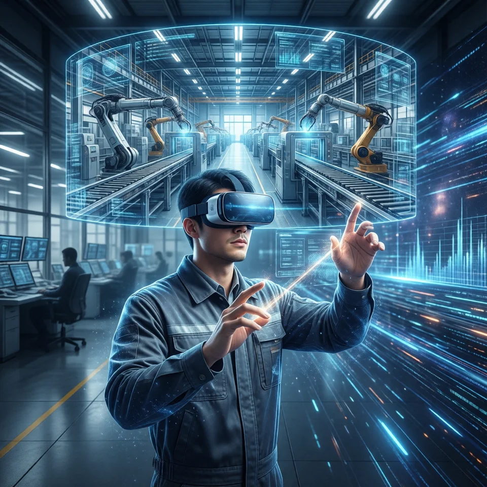 VR全景技术赋能工业4.0：智慧工厂远程巡检与培训新方案