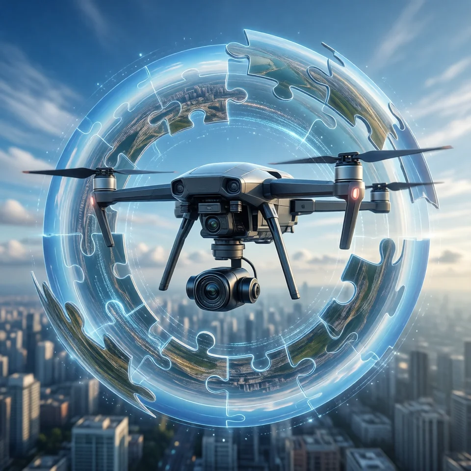 航拍VR全景制作全流程指南：从设备选型到后期拼接技术解析